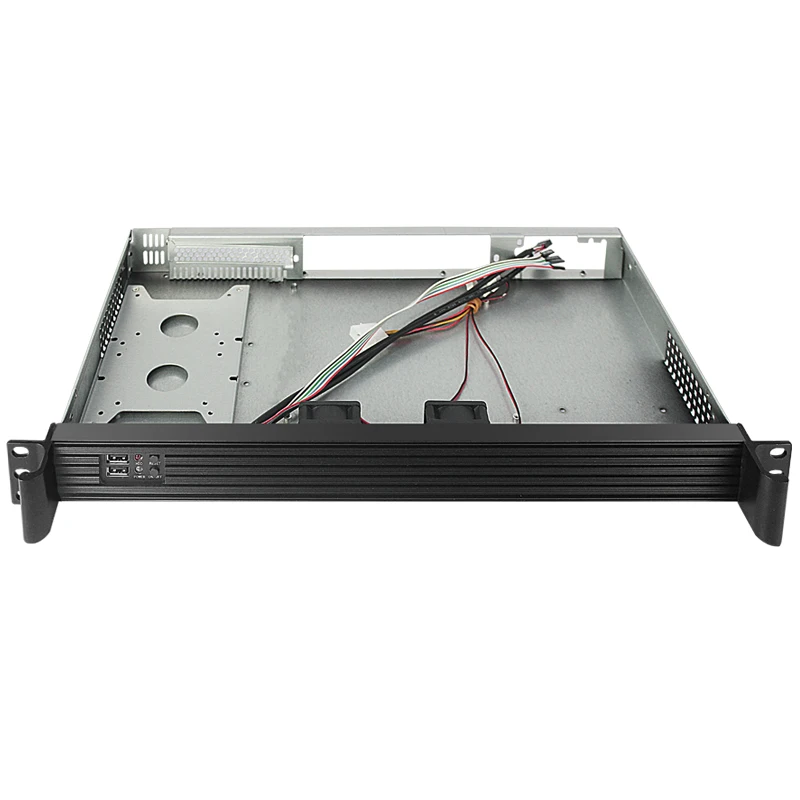 1U250mm Server Chassis Industry Industrial Control Firewall Router Support ITX Motherboard Mini PC Computer