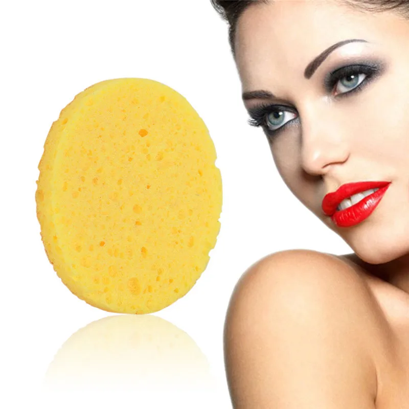 

1 pcs Cleansing Sponge Compress Puff Natural Wood Pulp Sponge Cellulose Sponge Facial Sponge Makeup Accessorices Remover cotton