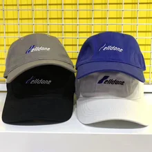 We11done бейсбольная Кепка с вышивкой для мужчин и женщин, хлопковая кепка для папы, хип-хоп бейсболка кепка водителя грузовика для гольфа, уличная Регулируемая Повседневная Кепка в стиле Харадзюку