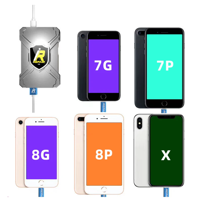 IRepair P10 коробка DFU для iPhone 6 7 8 X серийный номер Чтение запись один щелчок Распаковка