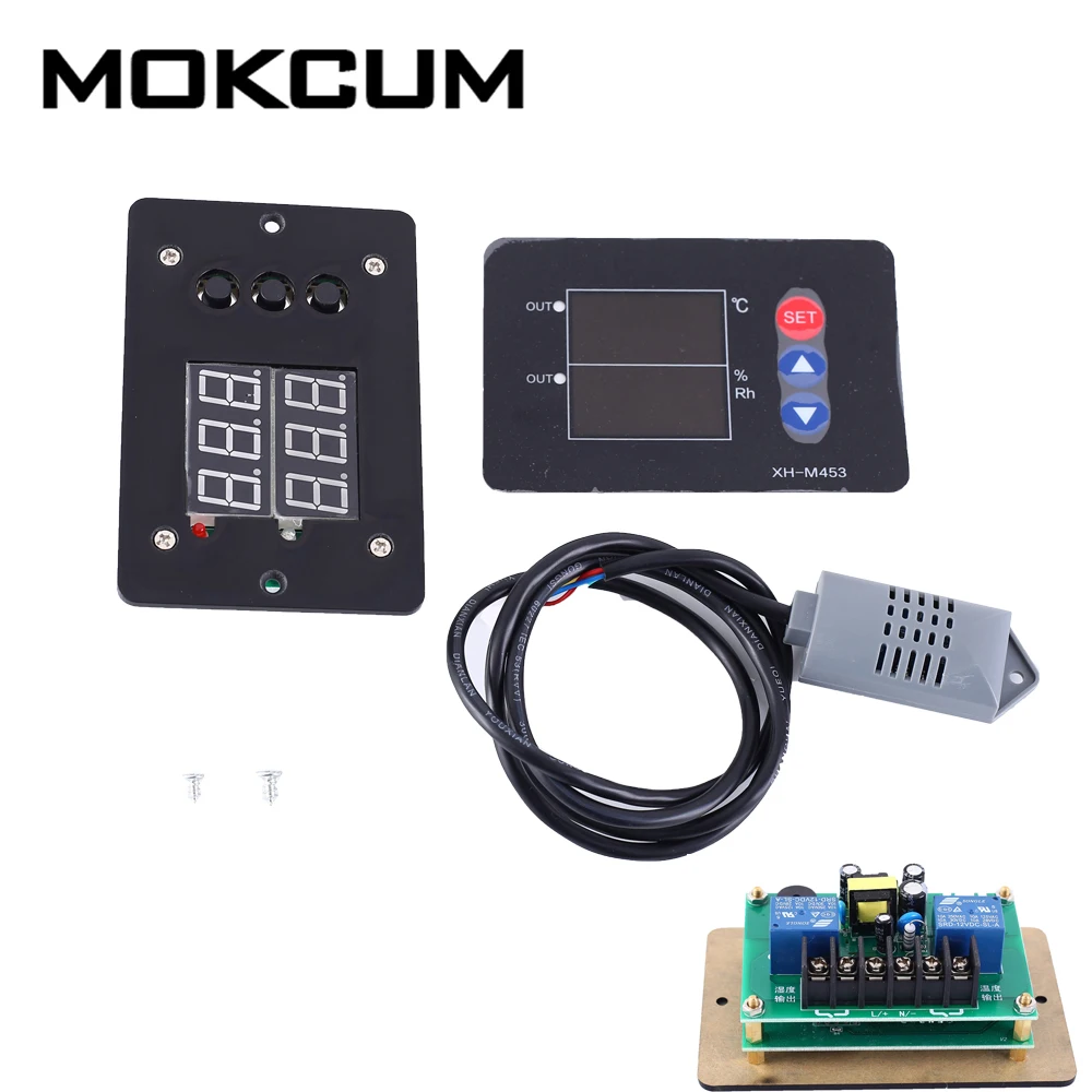 AC 110 V-220 V Температура Hmidity контроллер Сенсор модуль для охлаждения и нагрева устройства