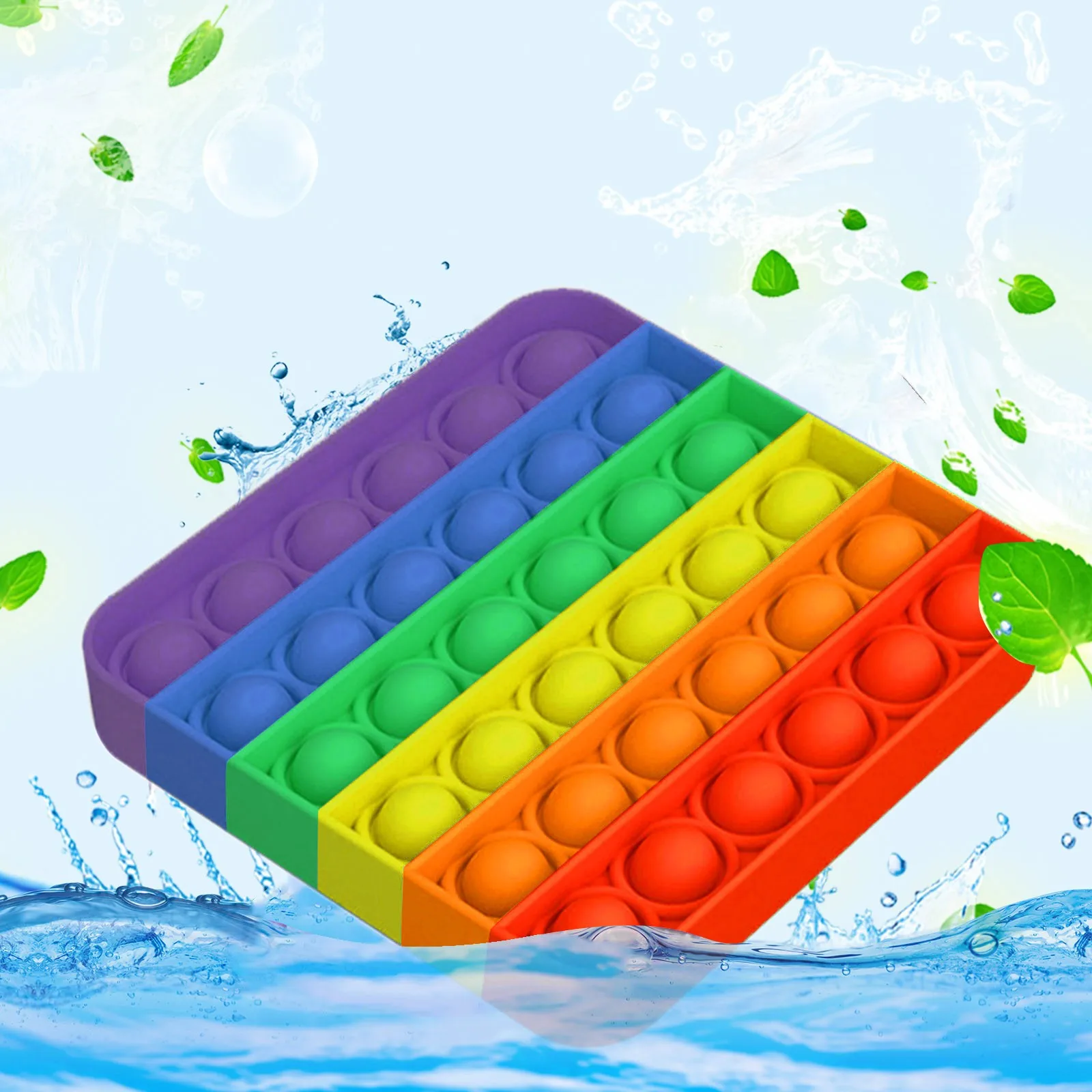1PC Push Bubble Fidget Sensory Toy Autism Special Needs Stress Reliever Adult Kids Funny Antistress Toys Squishy Aнтистресс#50 |