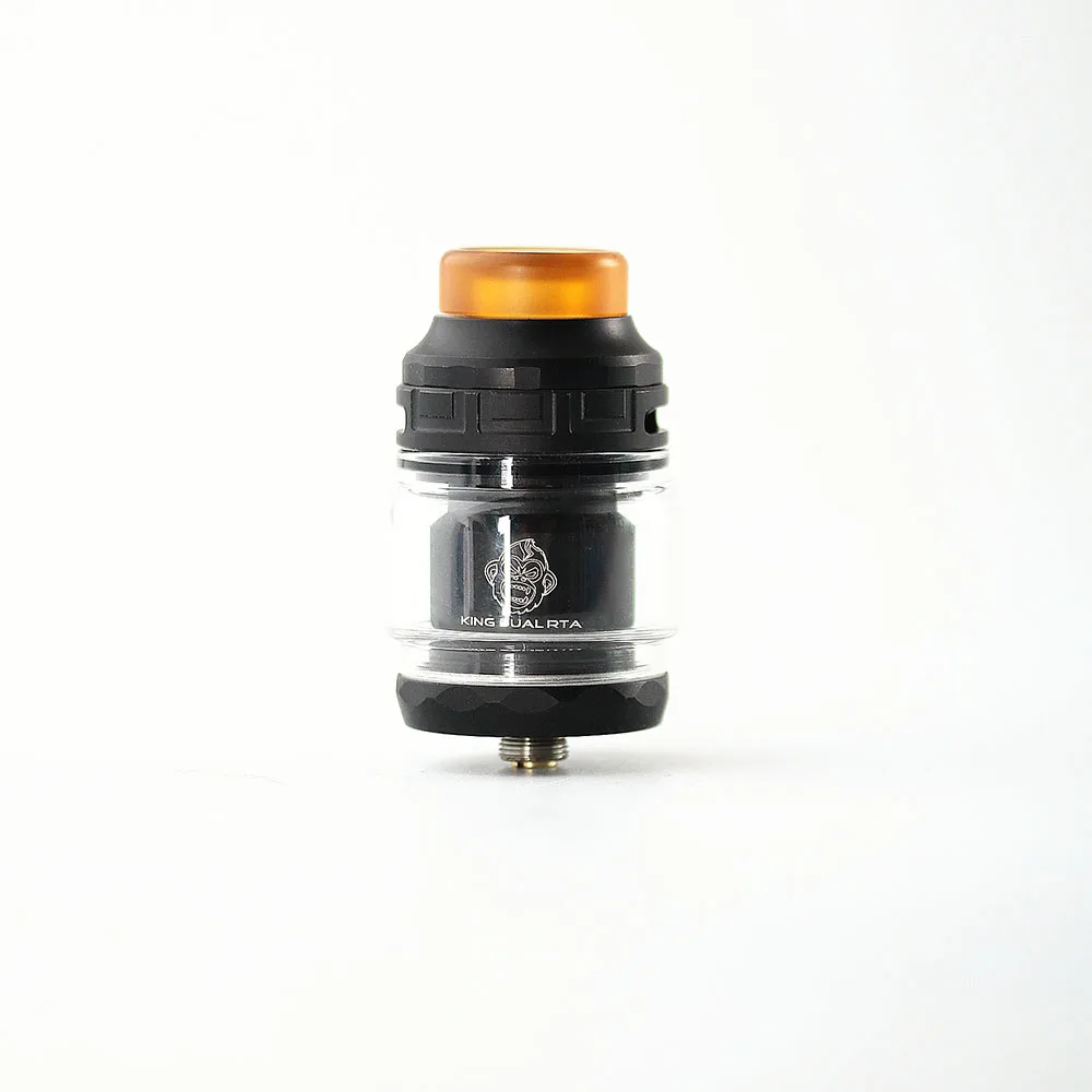2019 катушка папы Кинга Dual RTA 4 мл DIY Rebuiltable атомайзер Танк два столба 24 мм