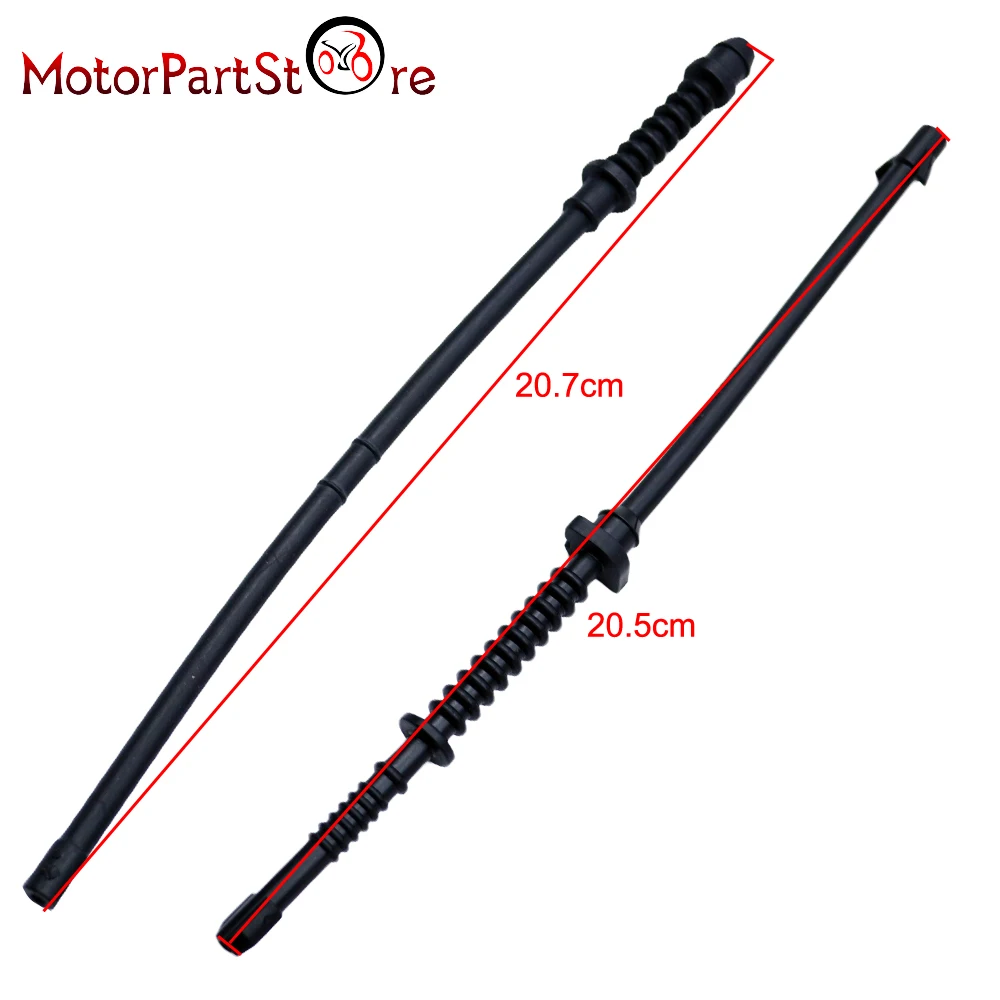 

New Arrival Black Fuel Line / Return Line (2) Fits for Husqvarna 544128601 577535101 523055201 435 440 445 450E