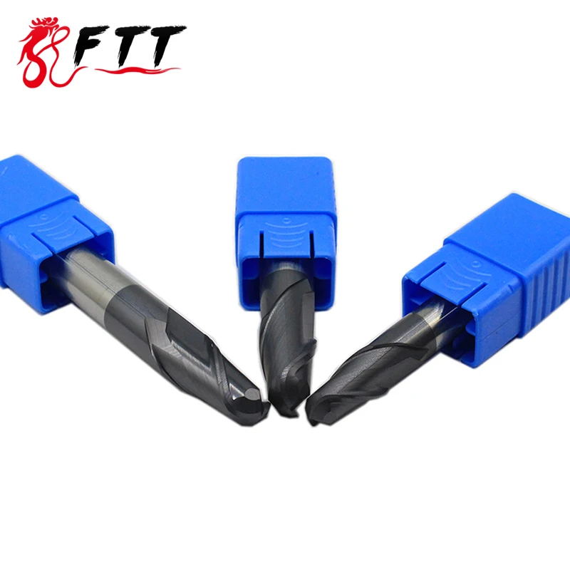 HRC50 Ball Nose Alloy Coating Tungsten Steel Tool Cnc Maching Endmills Milling Cutter Machine Endmill | Инструменты