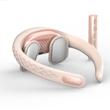 

Multi-Functional Mini Massager Wireless Remote Control Pulse Physiotherapy Neck Protector ligent Cervical Massager