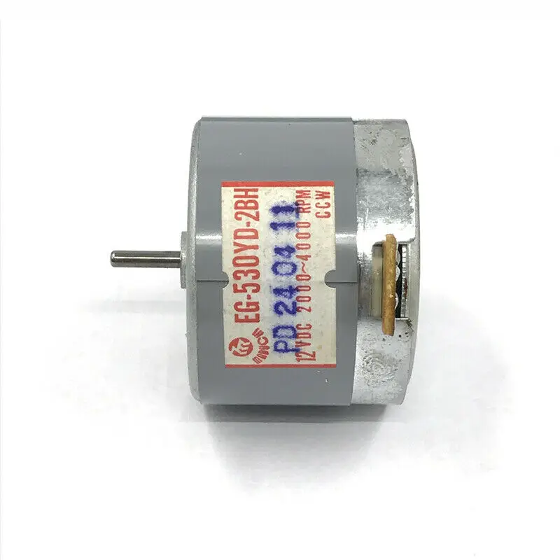 Mabuchi EG-530YD-2BH CCW мотор-редуктор постоянного тока 12В 2000 об/мин-4000 об/мин двойной