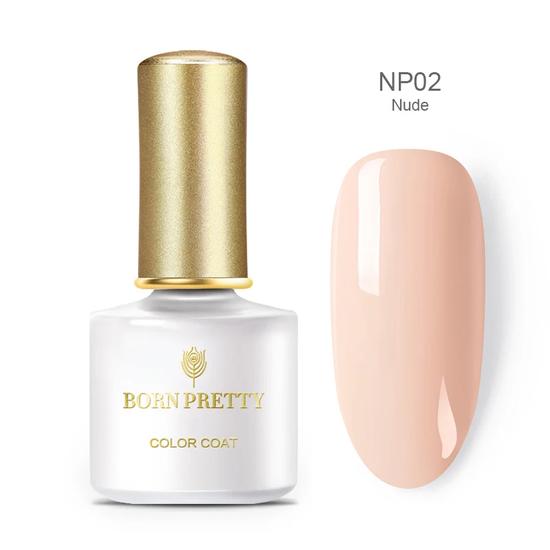 BORN PRETTY Гель-лак для ногтей красный кофе фиолетовый серый замочить от УФ светодиодный Гель-лак Полупостоянный дизайн ногтей геллак 6 мл для DIY Советы - Цвет: NP02