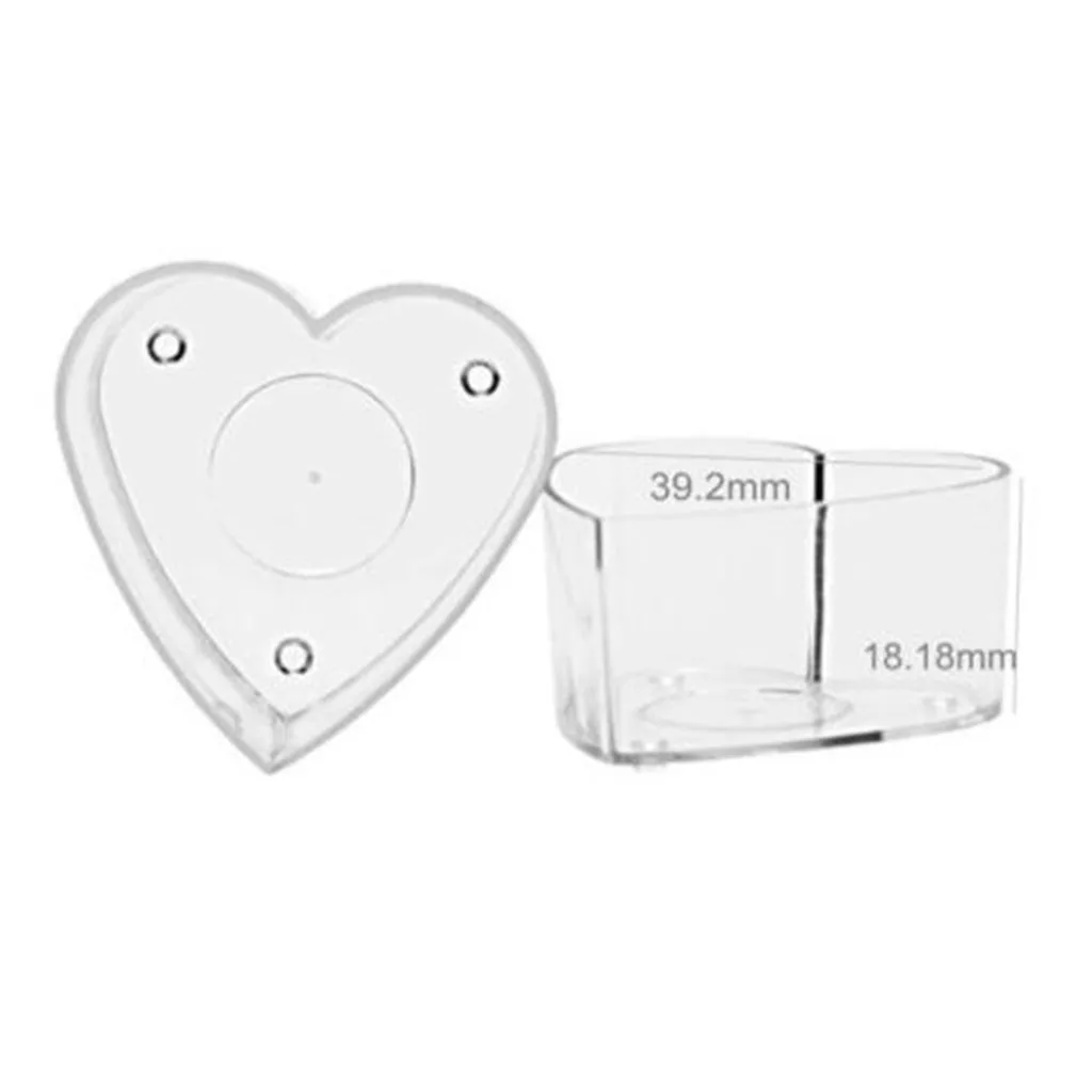 Clear Plastic Tea Light Container Cups Candle Mold Handmade Candles Mold Tools Clear Plastic Tea Light Container Cups Candle Mold Handmade Candles Mold Tools