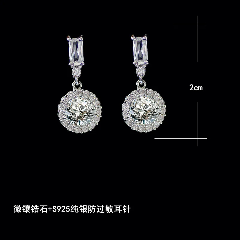 Новые серьги европейские Кристаллы из Swarovski Красочные Серьги с рождественскими снежинками Шарм для женщин подарок хорошее ювелирное изделие