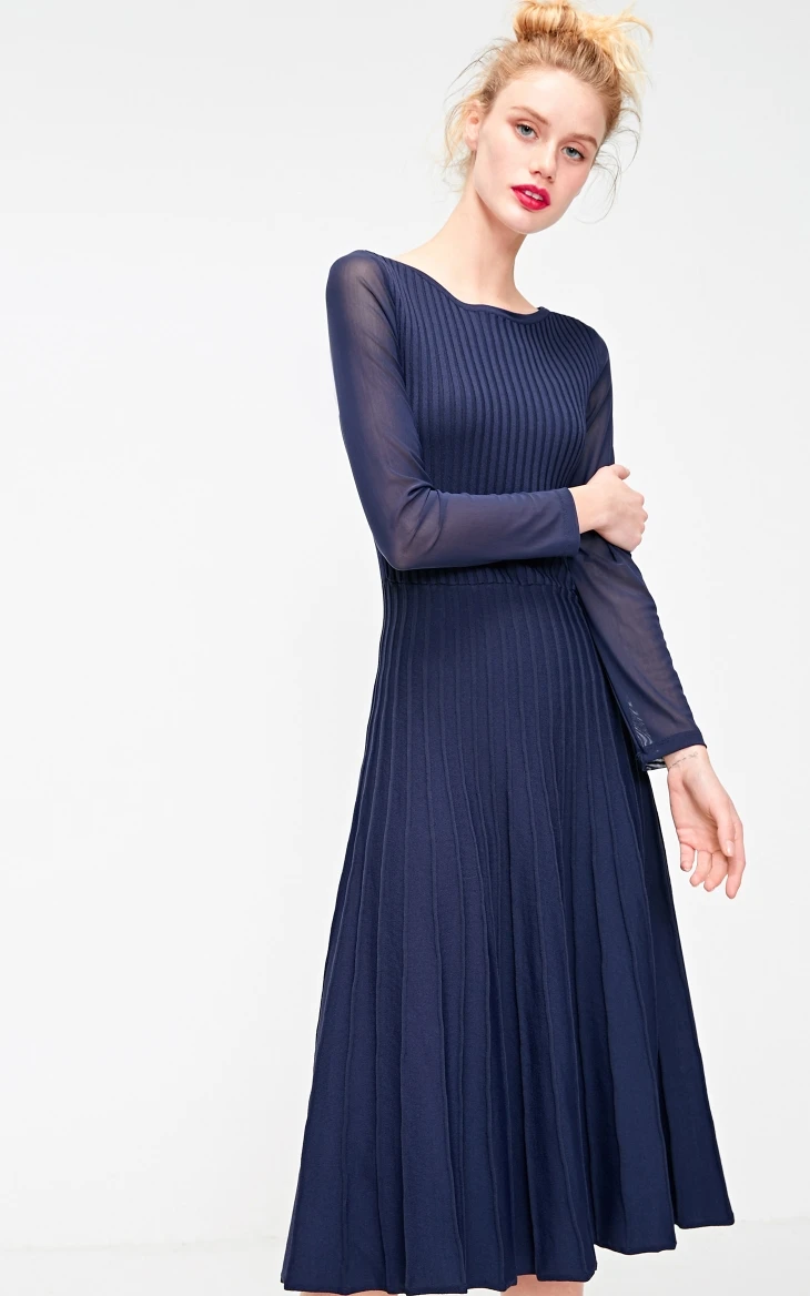 Vero Moda женское гофрированное платье из ткани | 319146507