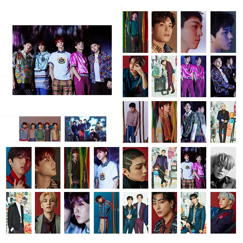 

KPOP DAY6 CIX X1 Lomo Card Poster Produce 101 X ONE fly new Album Same Picture Self Made Paper Photo Cards HD Photocard 30pc