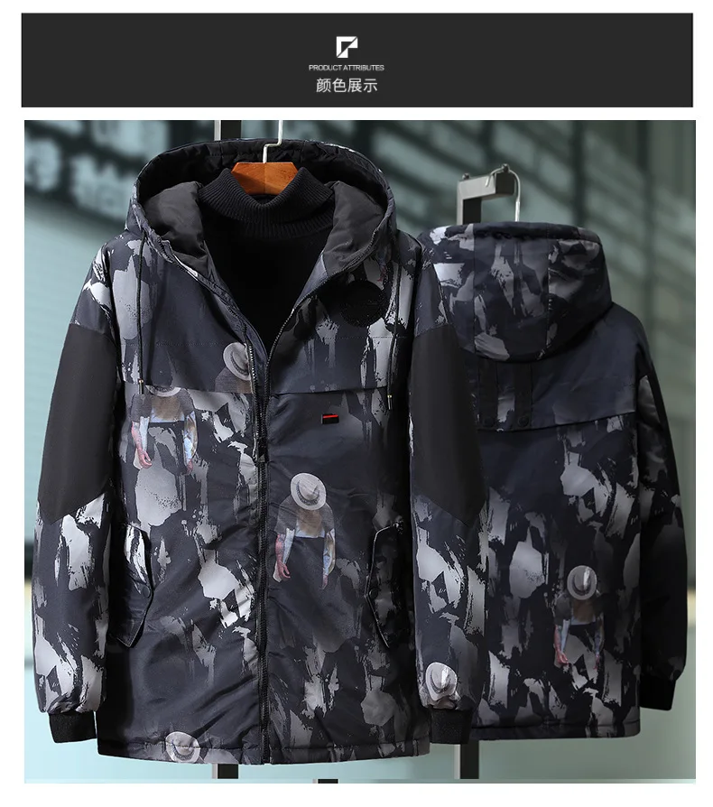 Плюс Размеры 4XL 5XL 6XL 7XL 8XL 9XL casaco Для мужчин парка 1-50