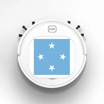 

Smart Sweeper Robot House Durable Power Floor Cleaning Robots Vacuum Cleaner 1800pa flag of micronesia
