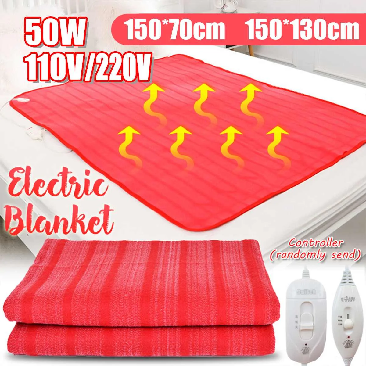 Моющееся электрическое одеяло 110 В/220 В двойной одиночный Водонепроницаемый Температурный Регулируемый Теплый обогреватель кровать USB грелка коврик с подогревом