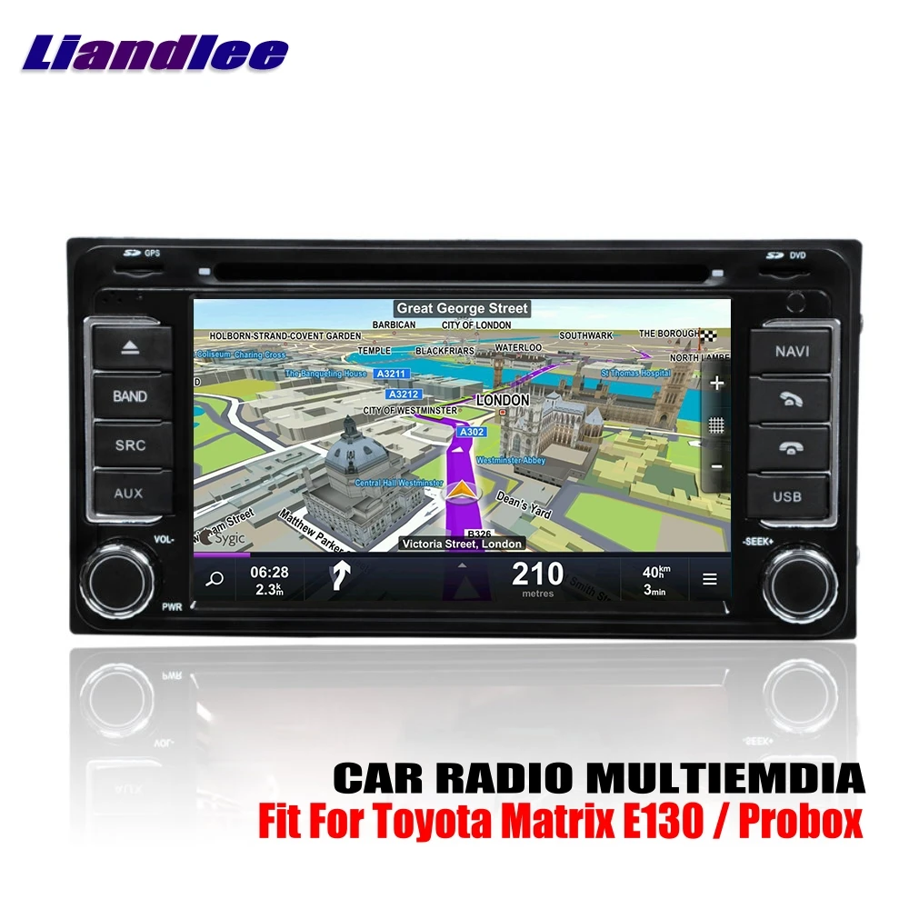Liandlee Android автомобильный радиоприемник CD DVD плеер для Toyota Matrix E130 / Probox 2002 ~ 2012 GPS