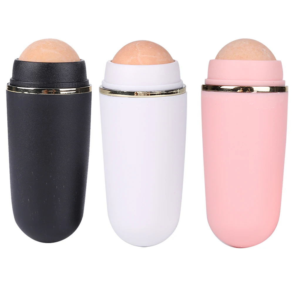 Natural Volcanic Roller Oil Control Rolling Stone Face Absorbing Summer T-zone Blemish Remover |
