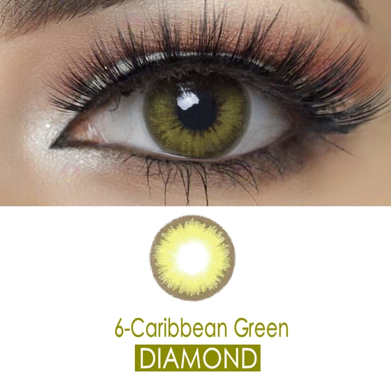 6-Caribbean Green Алмазный Цветной связаться с нами - Цвет: 6-Caribbean Green