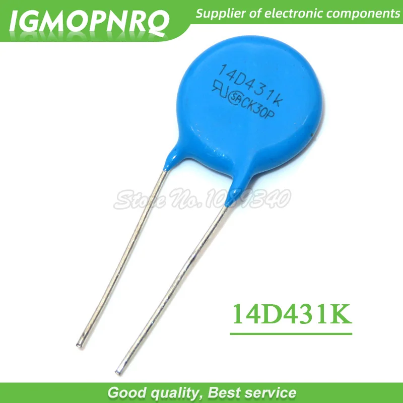 10 шт. piezoresistor 14D151K 14D201K 14D220K 14D221K 14D270K 14D431K 14D470K 14D471K 14D561K 14D621K 14D680K 14D821K варистор