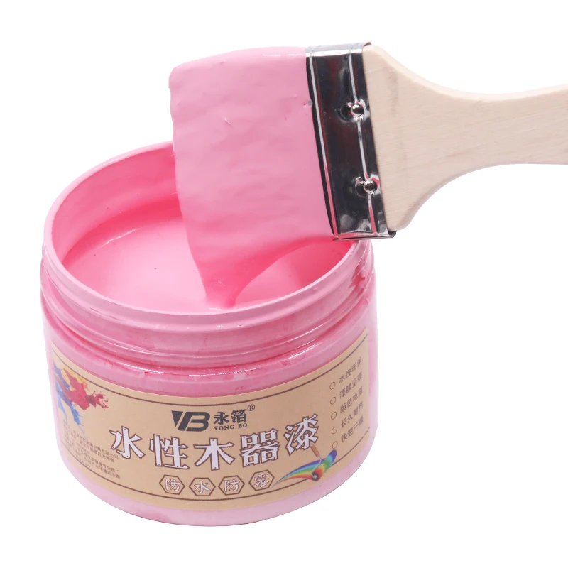 Pink Wood Fabric Paint Water Based Varnish 250g Watercolor Lacquer For Furniture Canvas Crafts Color Aliexpress