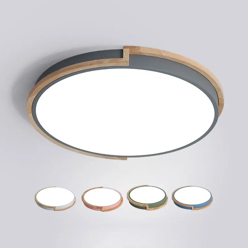 

Northern European-Style Bedroom Ceiling Lamp Library Creative Minimalist Modern LED Network Red Light Japanese Style Balcony Mas