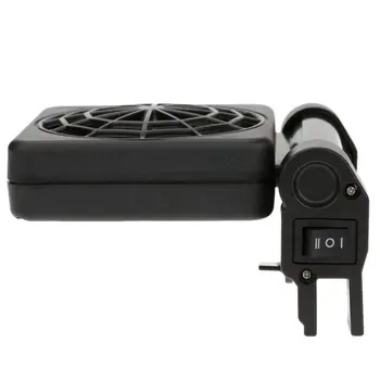 

1/2 fans / adjustable aquarium cooling fan for fish water tank cold air cooler temperature controller single head double head