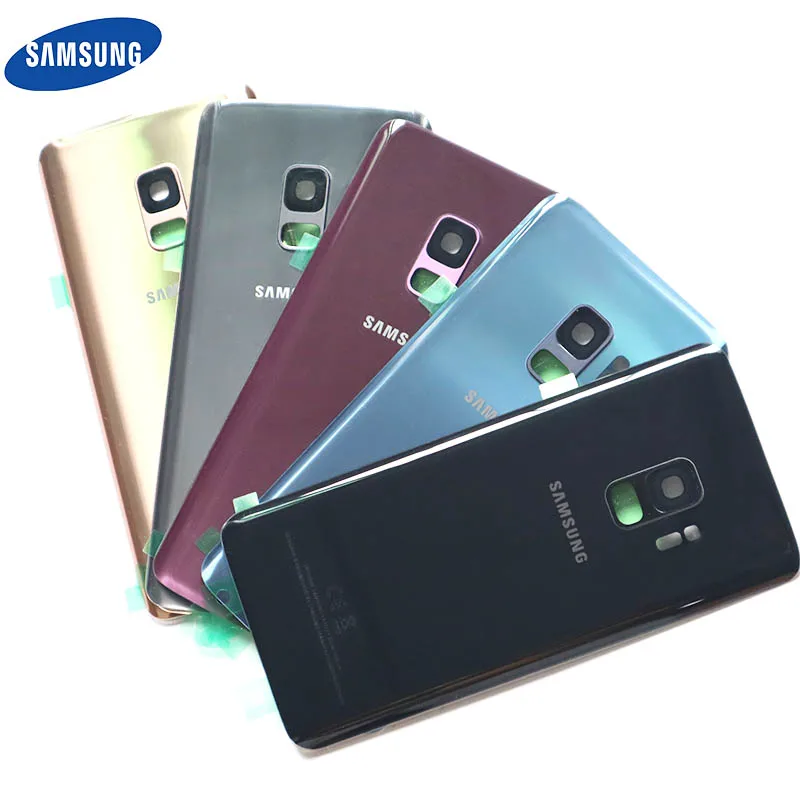 Чехол-накладка для Samsung Galaxy S9 G960 SM-G960F G960FD стеклянный | Мобильные телефоны и