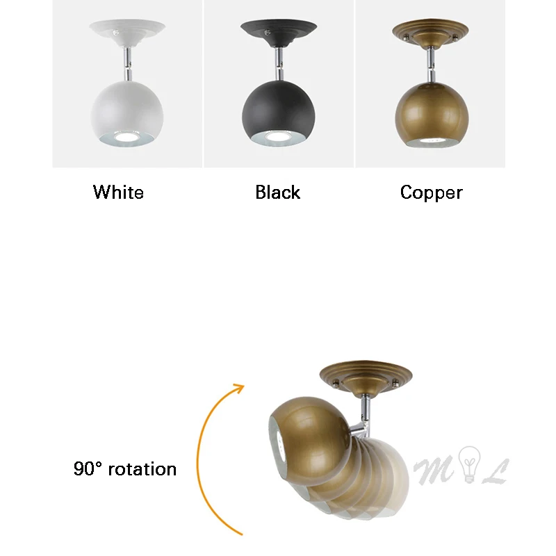 Modern Hanging Ceiling lamps Led Lights Iron Globe lighting Bedroom for Cafe Clothing Shop Lamp Luminaria | Освещение