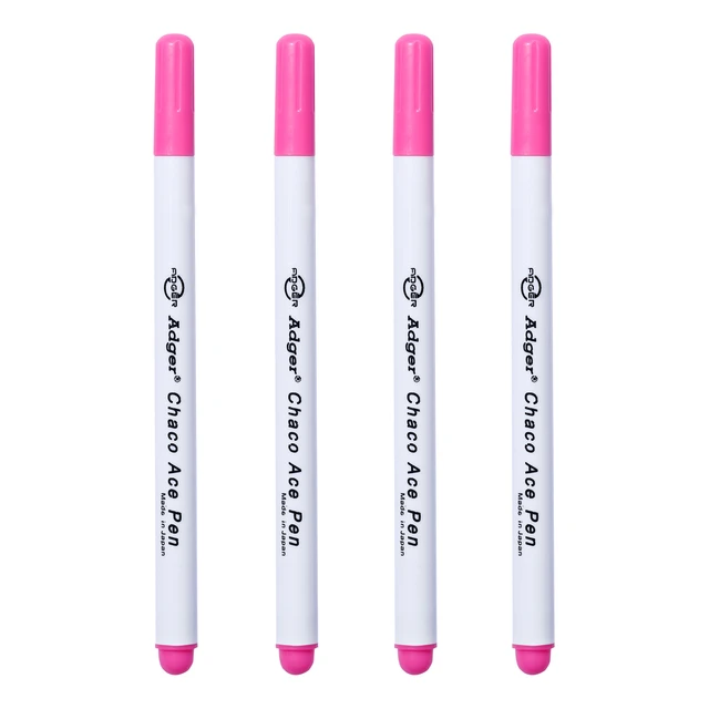 4Pc Water Soluble Pens Cross Stitch Water Erasable Pencil Fabric