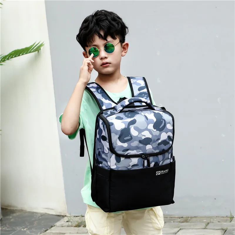 

Schoolbag for Elementary School Students Men's 1-3-First Grade GIRL'S Lightweight Backpack Fashion 6-12 a Year of Age Children B