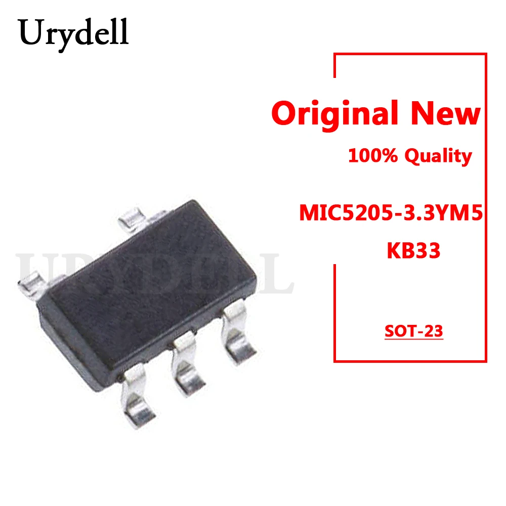 20pcs-MIC5205-MIC5205-3-3YM5-KB33-Low-Noise-LDO-Regulator-SOT-23-New ...