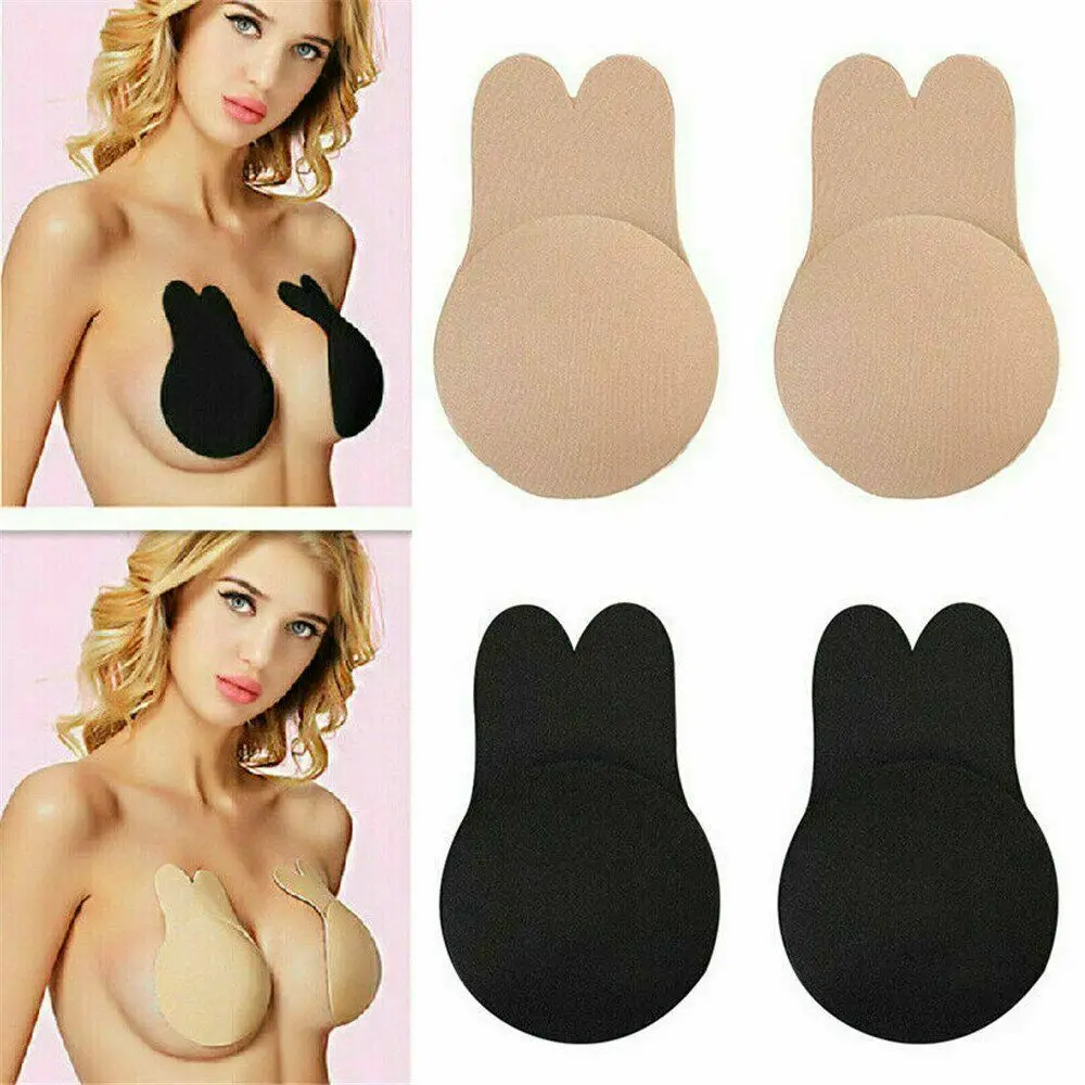 Silicone Self Adhesive Push Up Bra Invisible Breast Lift Tape Strapless Backless Bralette Cover Chest Pad Lifting Tools