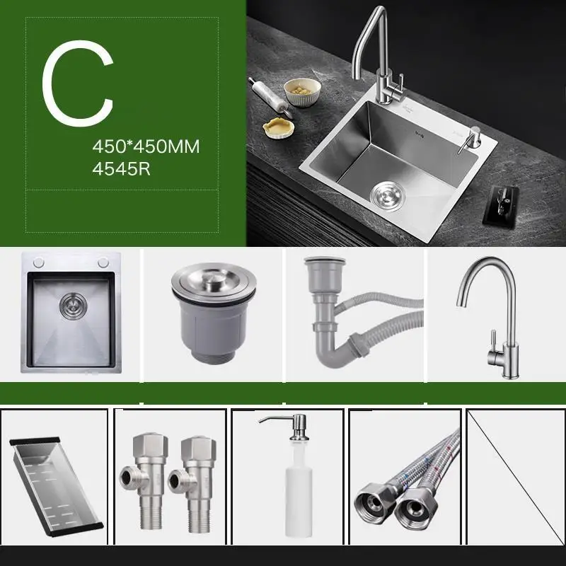Куба Para Lavandino Waschbecken Inoxidable Lavello Spoelbak Кухня умывальник Fregadero De Cocina Pia Cozinha Dishwash раковина - Цвет: Number 20