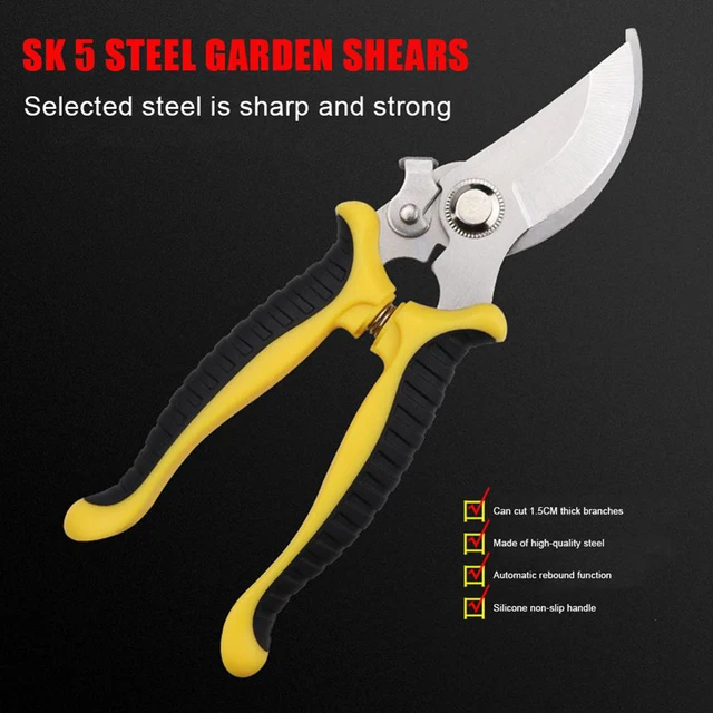 A Legújabb Érkezési Metszés Shears Professzionális Kerti Olló Rozsdamentes Acél Pengével És Ergonómikus Fogantyúval - Image 3