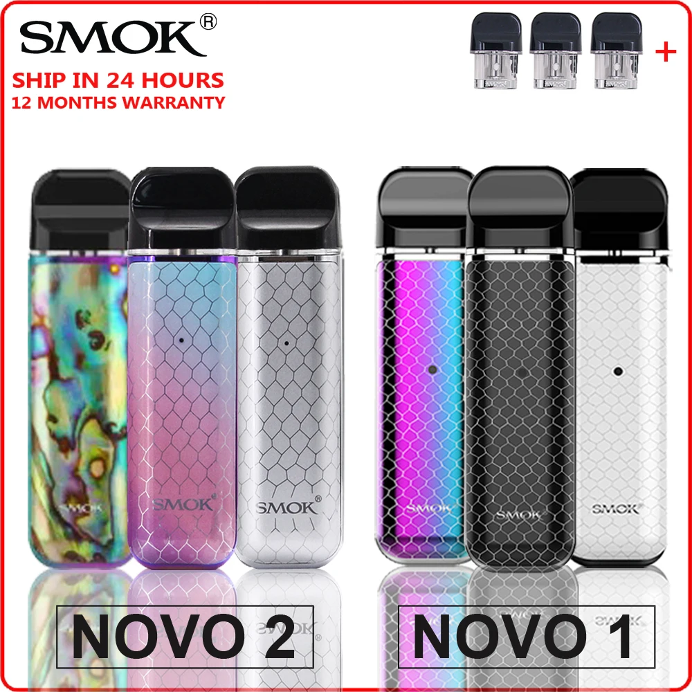 Оригинальный набор SMOK Novo 2 картридж из углеродного волокна электронная сигарета