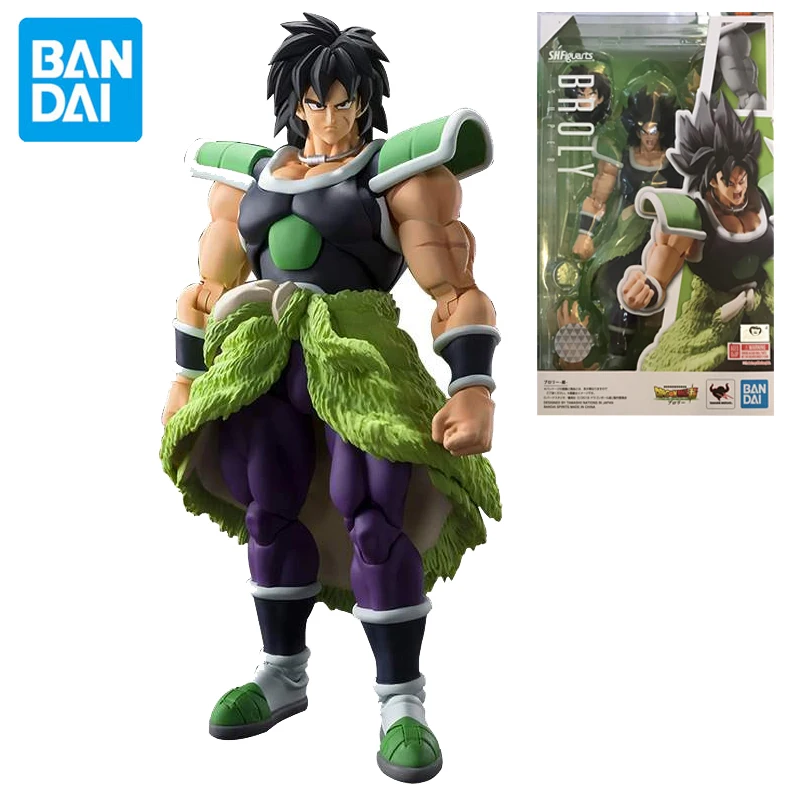 Суперфигурки аниме Bandai Dragon Ball театральная версия Saiya Brolli 19 см супер черные волосы