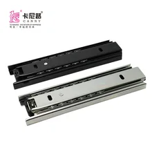 6-дюймовый трехсекционная ящик трек три раза баллистический каток беззвучное тихое направляющих 16 см трехсекционная направляющая для выдвижного ящика серии