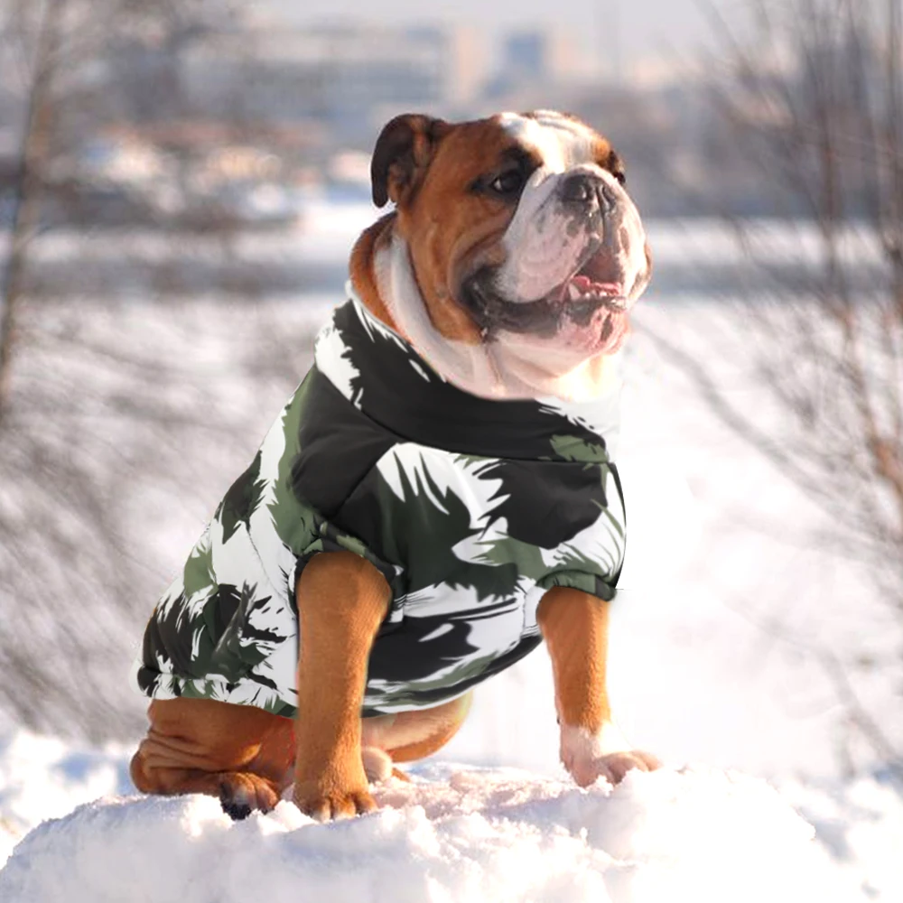 Зимняя одежда для собак теплая Большая куртка для собак Одежда для собак пальто для французского бульдога одежда для домашних животных жилет для собачий ошейник для золотистого ретривера питбуля