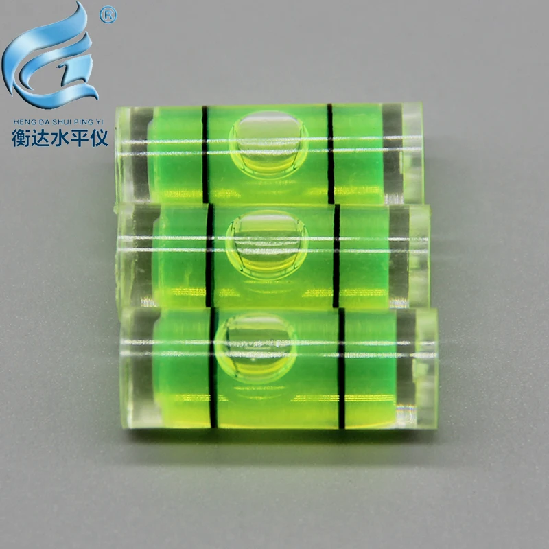 

(100 pcs/batch) 9.5*25mm high precision level bubble portable horizontal bubble cylindrical