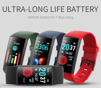 

CY11smart bracelet watch solid color strap waterproof heart rate physical activity tracking Intelligent bracelet smart band