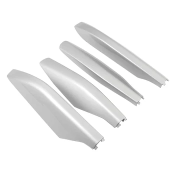 

4PCS ABS Car Roof Luggage Rack Rail End Cover Shell Protector Fit for Toyota Prado 2003-2009