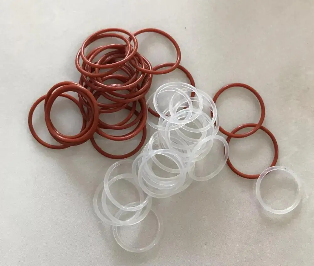 CS1.2mm х OD 5 5,5 6 6,5, 7, 8, 9, 10, 12, 13, 14, 15, 16, 17, 18, 19, 20, 22 мм силиконовый резиновый уплотнитель уплотнительное кольцо Силиконовое уплотнительное кольцо