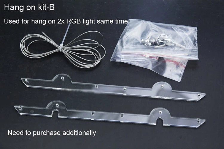 Chihiros RGB A plus серия растение светодиодный светильник стиль ada 3 в 1 лампа восхода солнца захода солнца таймер водяное растение для аквариума аквариум commander 4 - Color: Hang on kit B