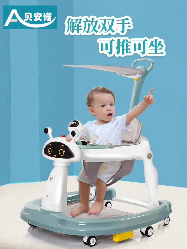 old baby walker with wheels