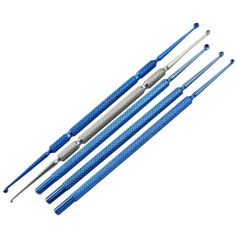 Ophthalmic Tool Surgical Instruments Cornea Scissors Capsulorhexis Forceps Ophthalmic Calipers Ophthalmic Detection Strips Ophthalmic Detection Strip S/M/L Size Stainless Steel Microscopic Ophthalmic Instruments Tarsal Gland Cysts Tweezers meyerhoefer chalazion curette
