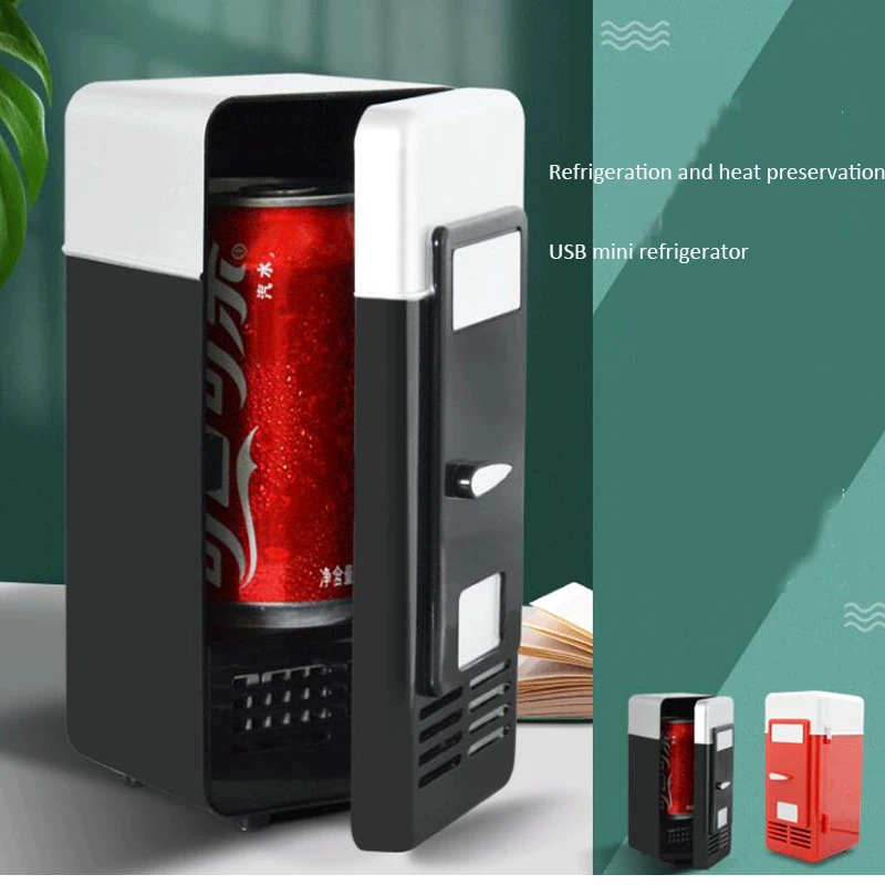 refrigerador portátil para bebidas, refrigerador ecológico de 5V, 10W, USB, coche, barco, cosméticos, nevera para bebidas heladas|Neveras| - AliExpress