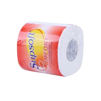 

10 Rolls Toilet Paper Bulk Rolls Bath Tissue Soft 3 Ply Skin-friendly for Bathroom Home