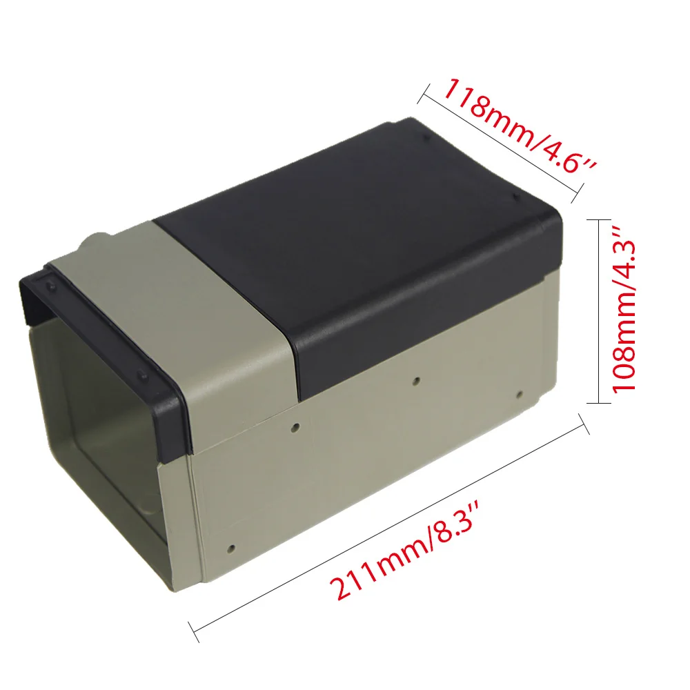 one set D2 корпус обогревателя, пластиковый чехол, внешняя крышка для D2 Webasto Air, дизельный стояночный обогреватель для автомобилей, грузовиков, автобусов, караванов, аксессуары - Цвет: one set