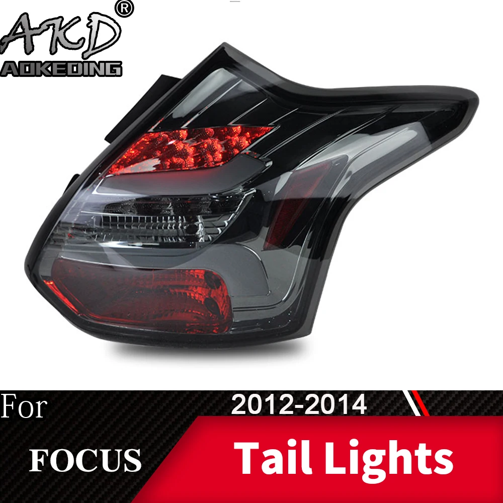 Задний фонарь для автомобиля Ford Focus 2012- Focus 3 светодиодный задний фонарь Противотуманные фары Дневные ходовые огни DRL тюнинг автомобильные аксессуары