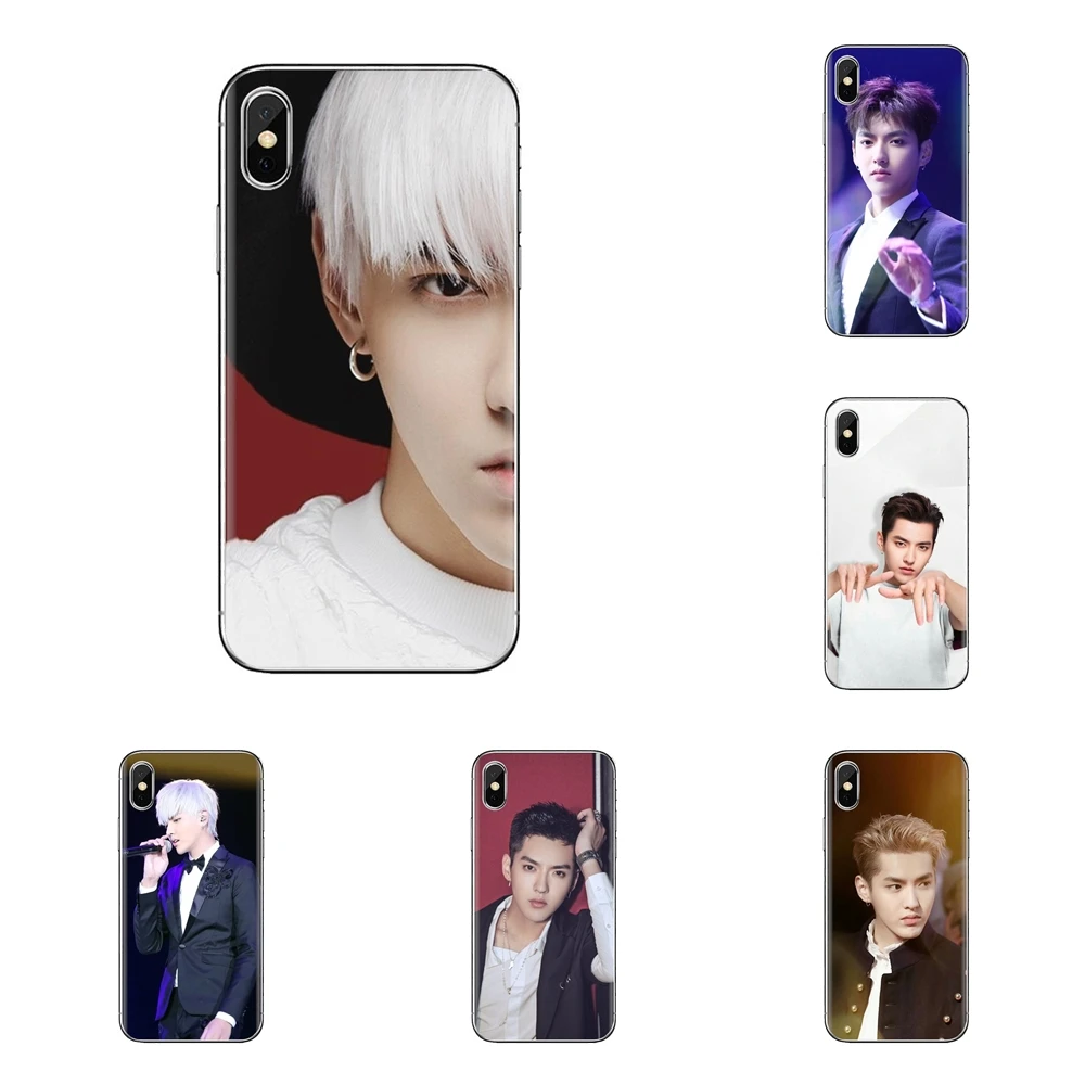 Kris wu yifan Exo Kpop для samsung Galaxy S2 S3 S4 S5 MINI S6 S7 edge S8 S9 Plus Note 2 3 4 5 8 Coque Fundas силиконовый чехол |